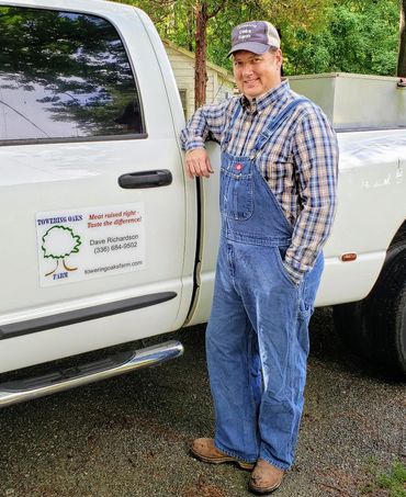 Farmer by Dodge Ram truck