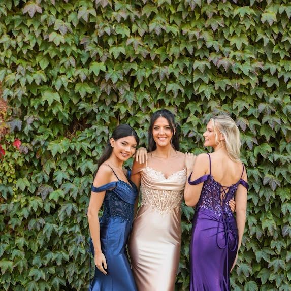 strapless open back dress Light Blue Corset Lace Tiered Tulle Long Formal Dress – FancyVestido main image 1