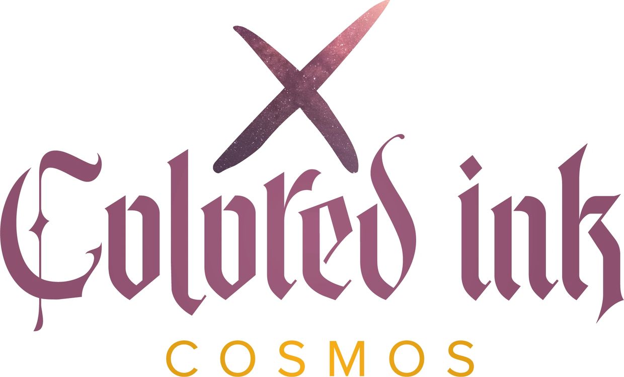 Colored Ink Cosmos Logo