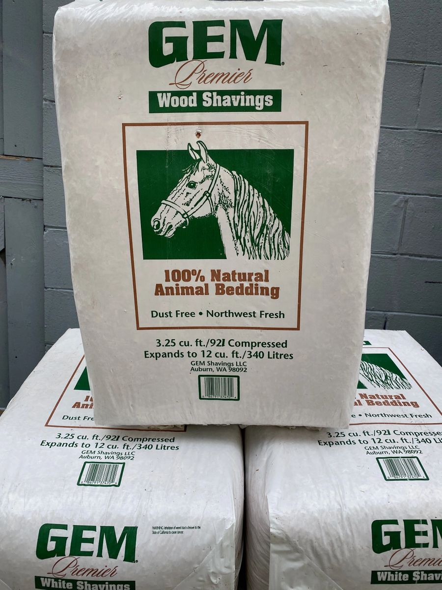 GEM Premier Compressed Wood Shavings 12 Cu Ft