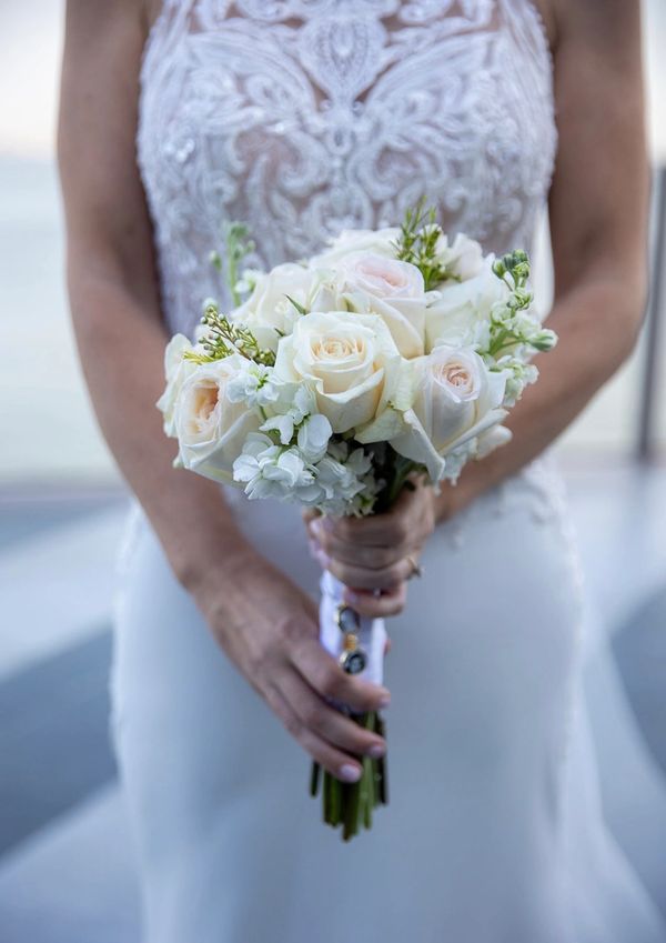 Bridal Bouquet with fresh flowers