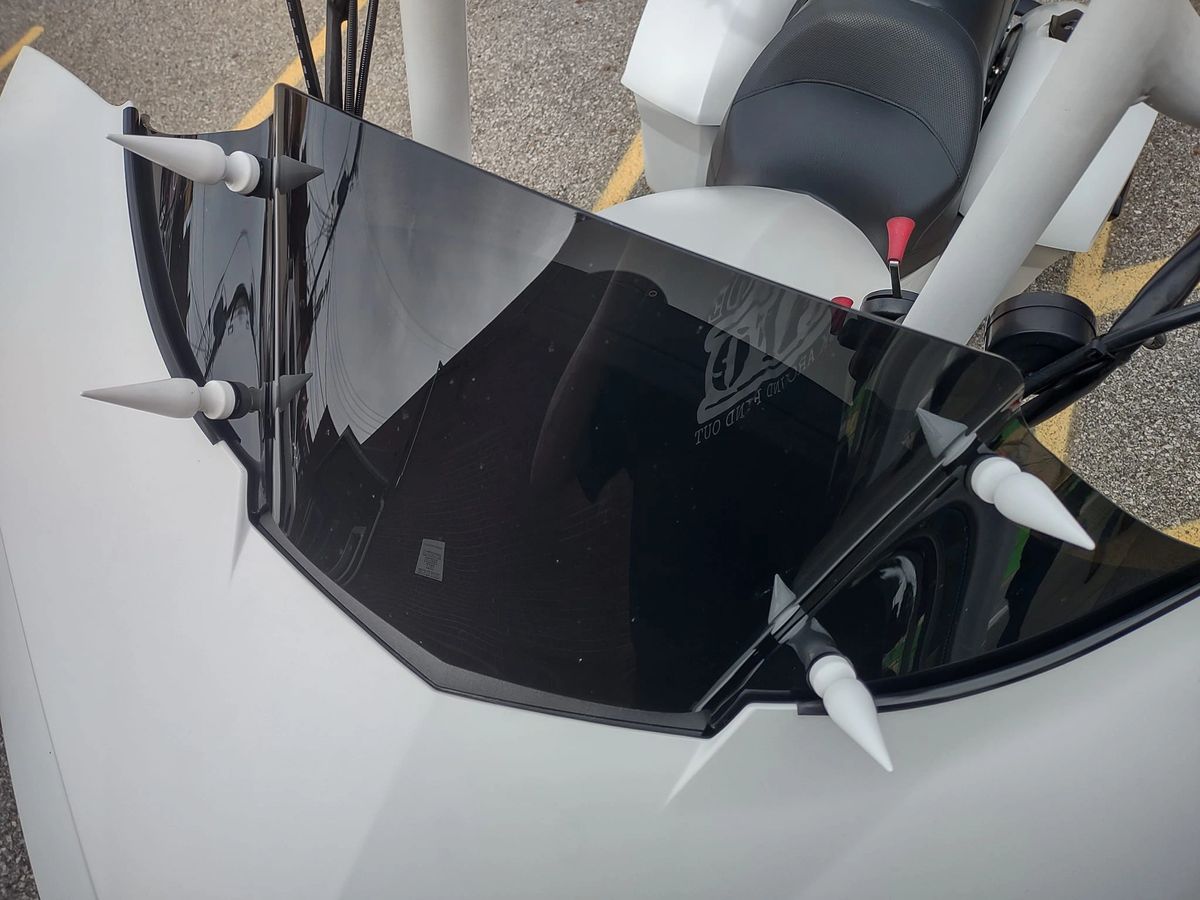 Windshield Spikes For Victory Cross Country Motorcycles