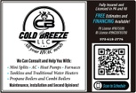 Cold Breeze LLC
All your HVAC NEEDS
MILFORD PA
Fully Licensed and
