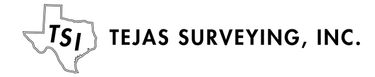 Tejas Surveying, Inc. 
