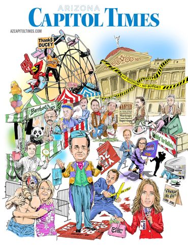 Cover illustration for Arizona Capitol Times
