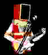 FMC guitarist Chainsaw Charlie.