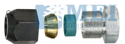 4197/3/4'' Metal Line Block Off Fitting Kit