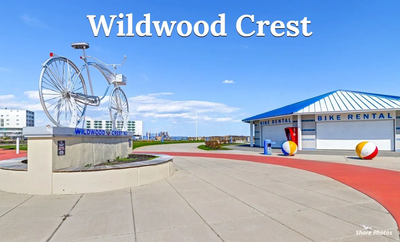 Wildwood Crest Homes, Condos, & Multi-family for Sale. Bike Rental photo.