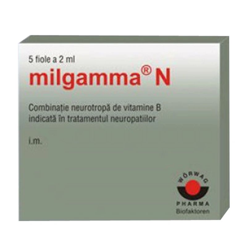 MILGAMMA Injectable Ampoules pack of 3 boxes - 15 Ampoules