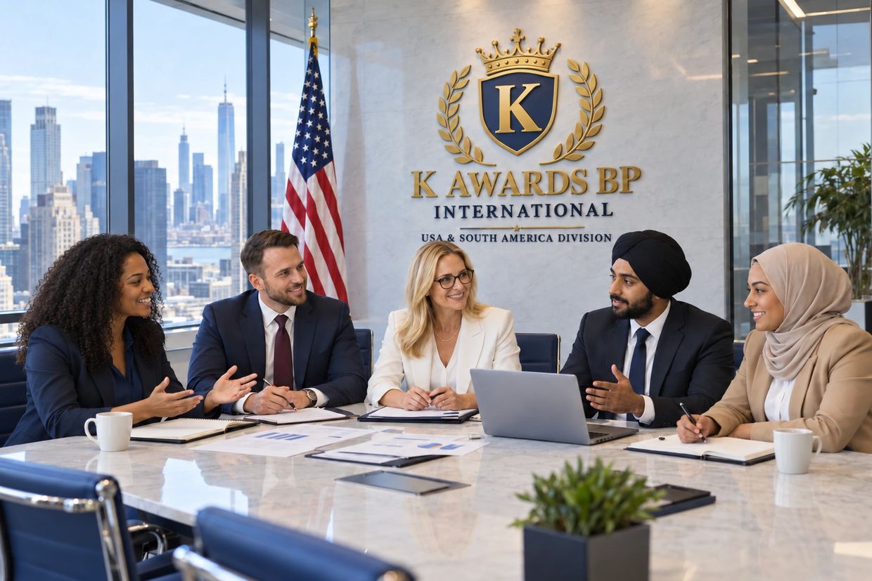 K AWARD BP INTERNATIONAL  USA and South America Division network Organising team 