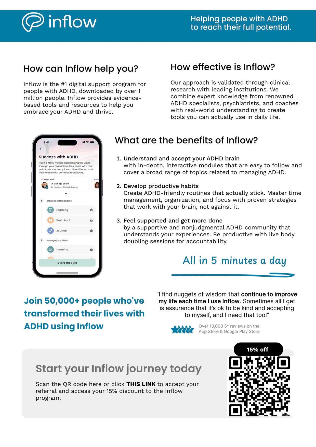 inflow discount