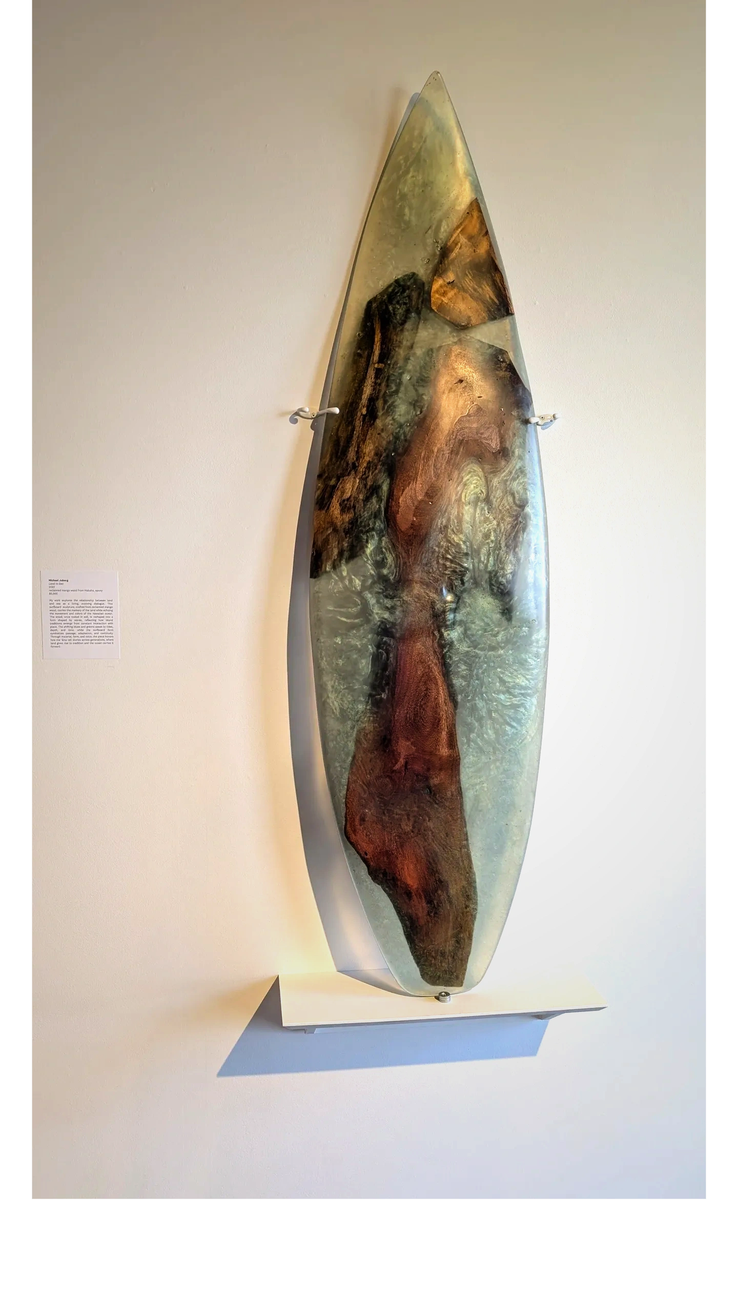Featured in an international gallery at the storied Kahilu Gallery in Waimea, Hawaii