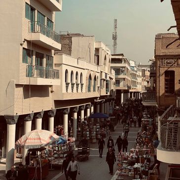 Al-Mutanabi Street in Baghdad