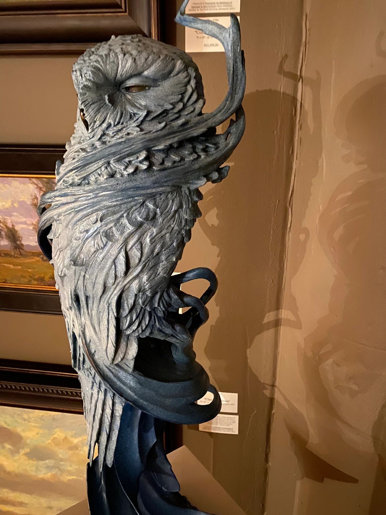 James Shoop bronze sculpture design teacher realist art nouveau mold making hydra stone resin human