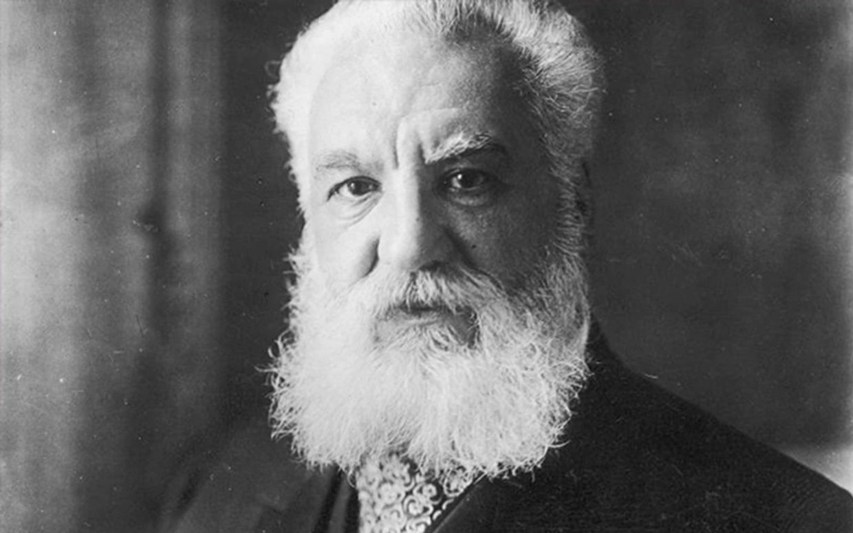 A portrait of Alexander Graham Bell