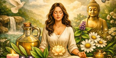 Mind Body Soul Poster by Karoleen Keys Organics