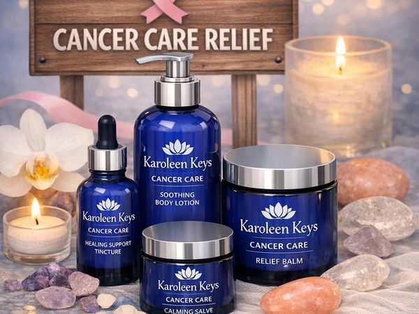 Karoleen Keys cancer care products for organic unscented skincare, Nausea, and pain relief 