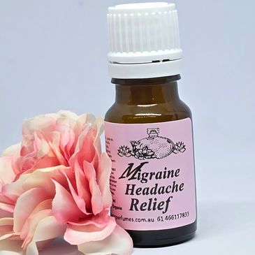 Organic/Natural Migraine & Headache Relief blend in 10 ml bottles