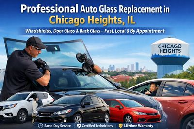 car window replacement in Chicago Heights area