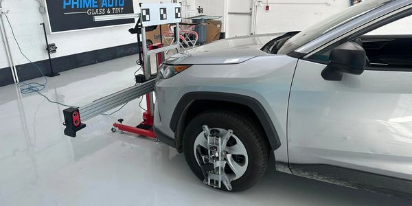 Lane departure camera calibration after windshield replacement