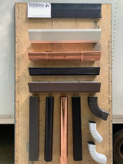 Rain Drop Pro Gutter Guard
Custom Gutter
Copper Half Round
5K
6K
Downspouts