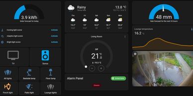 Consolidate all your smart devices onto one dashboard that only shows what you want to see.