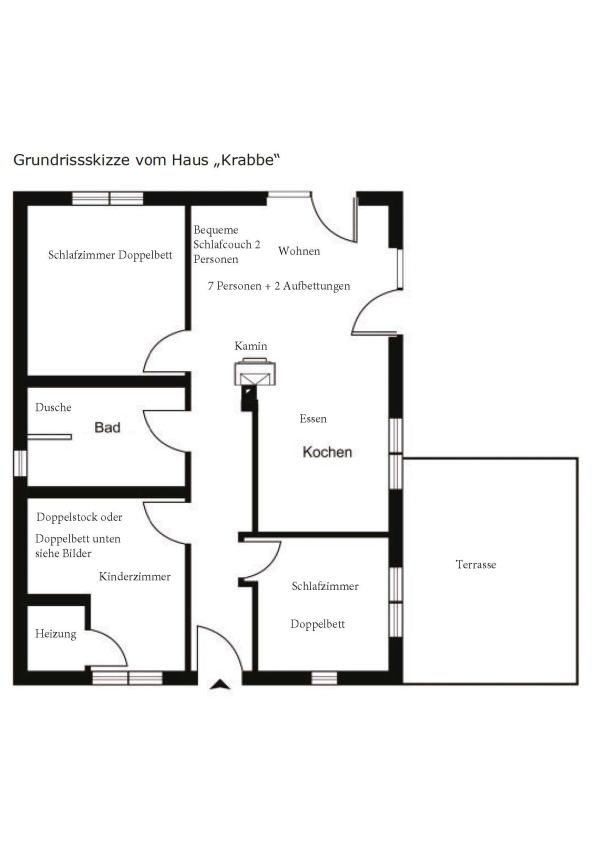 Haus Krabbe Außen