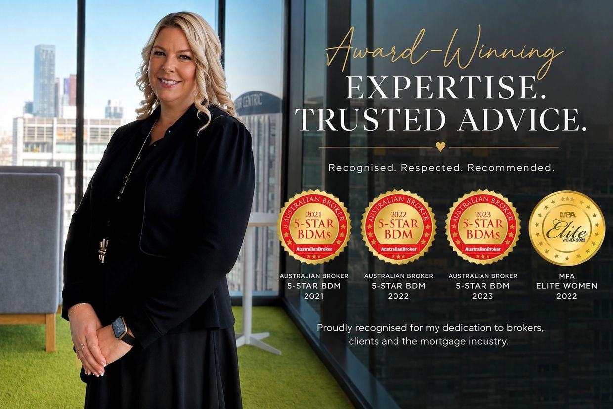 Professional woman with multiple mortgage industry awards.