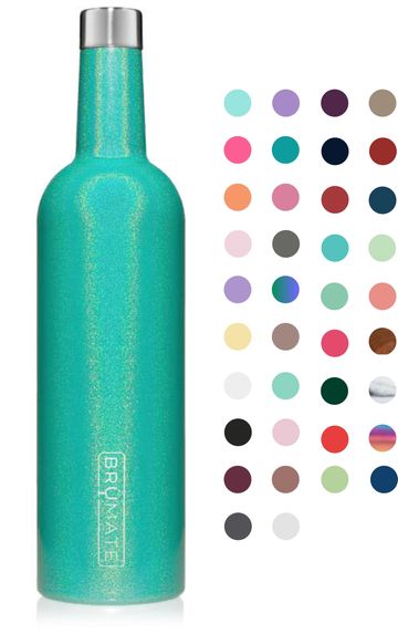 BRUMATE WINESULATOR - 25 OZ - Turquoise S keeps Wine Cold For 24