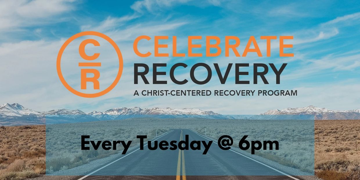 Celebrate Recovery meets every Tuesday at 6pm for a Christ-centered recovery program.