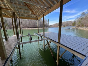 High Quality Boat Lift Installed in Knoxville, TN