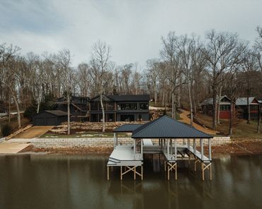 New dock and beautiful sea wall in Chattanooga