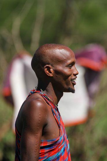 Maasai man