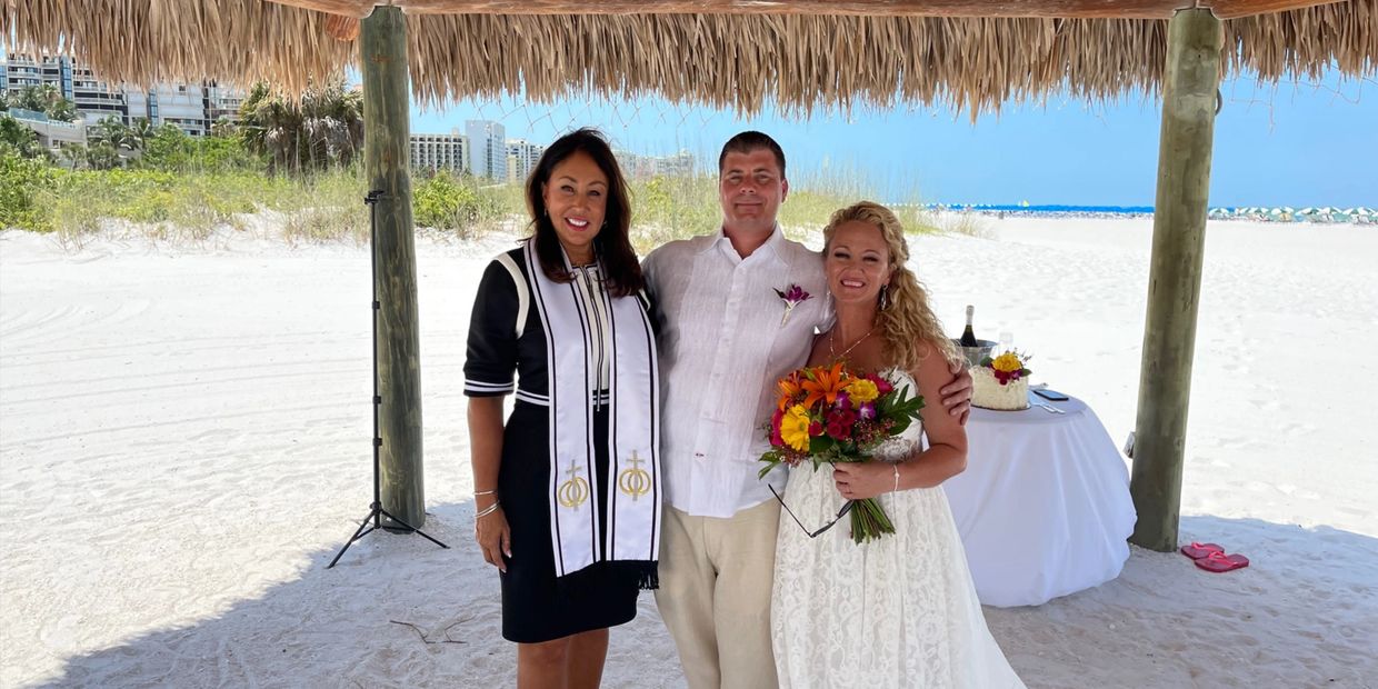 Beach Wedding Ceremony - Marco Island JW Marriott