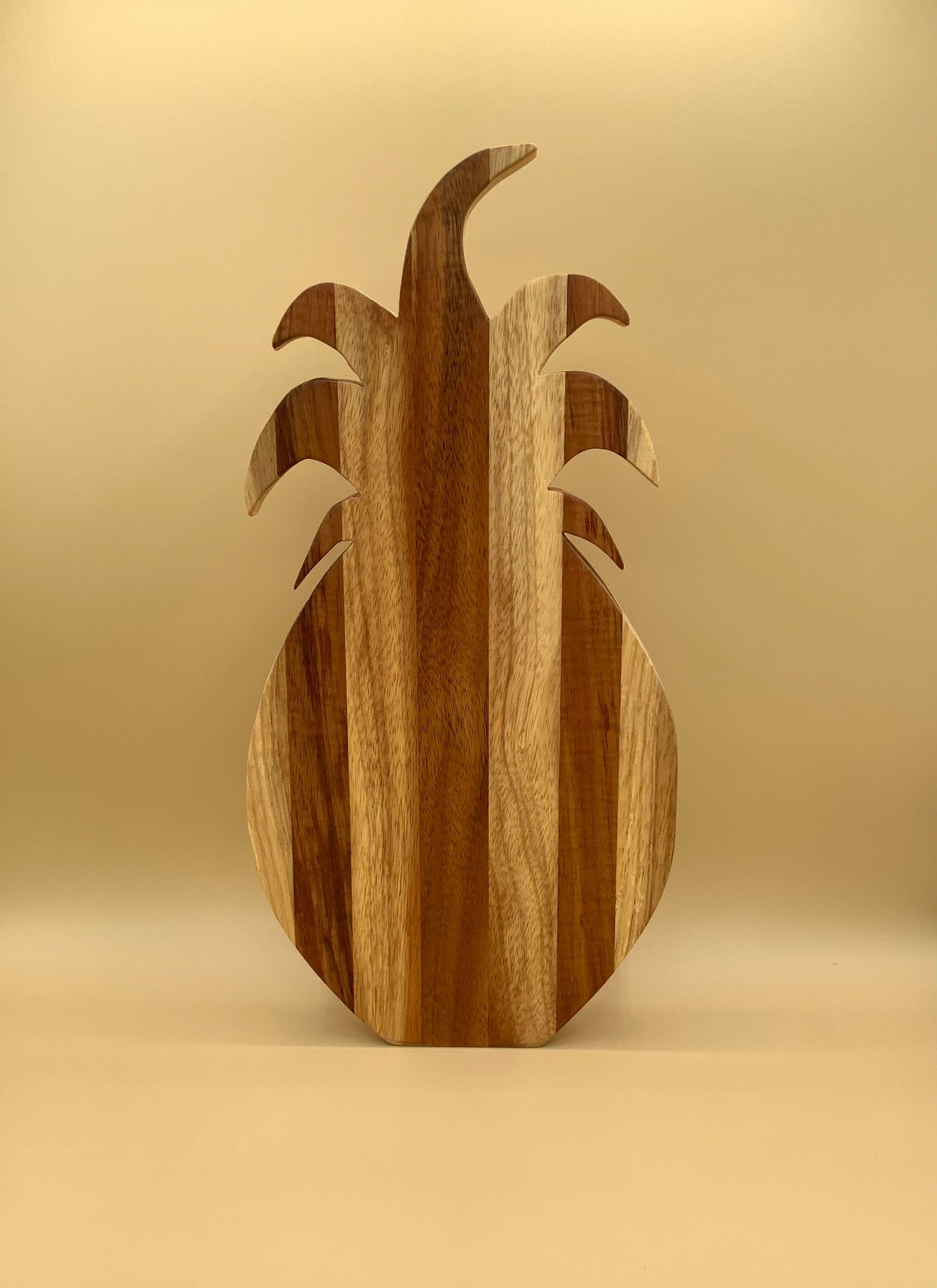 Beautiful Koa pineapple cutting board