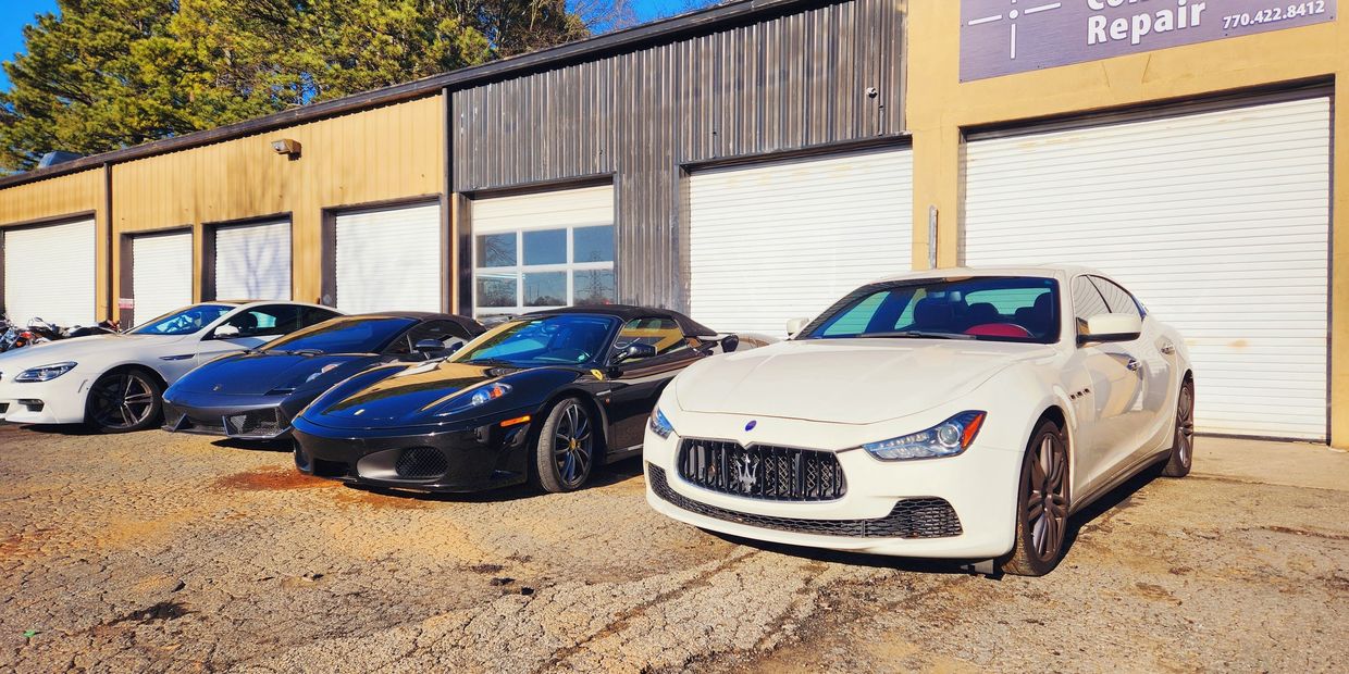 the quality of cars we work on here at precise