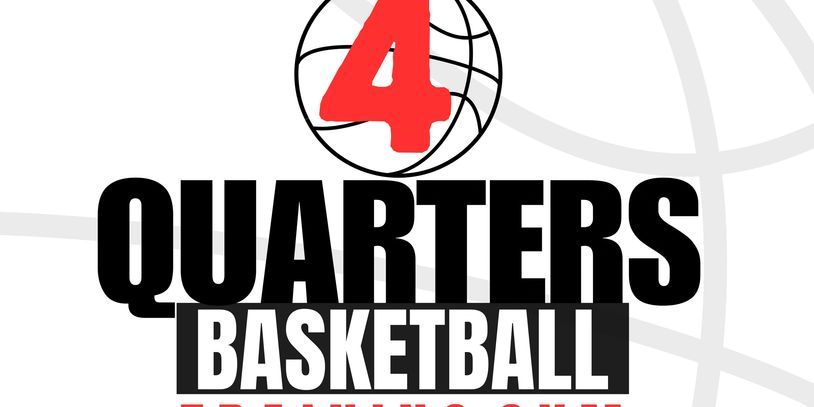 Logo for 4 Quarters Basketball Training Gym partnered with Lead Through Athletics.