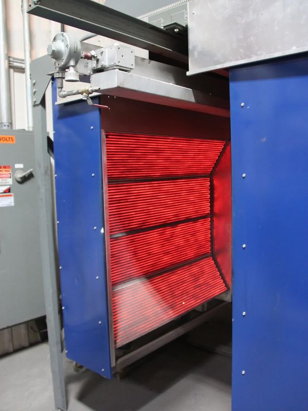 Electric Infrared Heaters - Ceramic Panel Adjustable Width Oven - Blasdel Enterprises