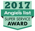 Angie's List Super Service Award badge