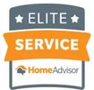 Elite Service Home Advisor badge