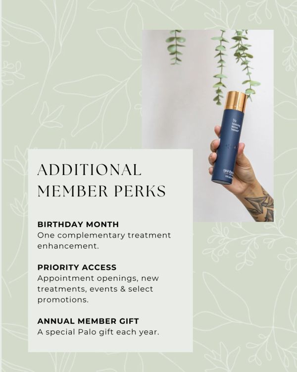 Additional member perks for birthday, priority access, and annual gifts.