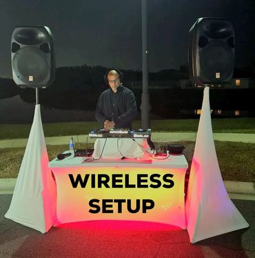 Wireless setup.