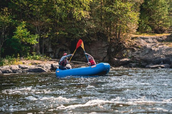 Shotgun Eddy White Water Rafting Northwoods Wolf River Rafting wildman adventure resort herbs rafts