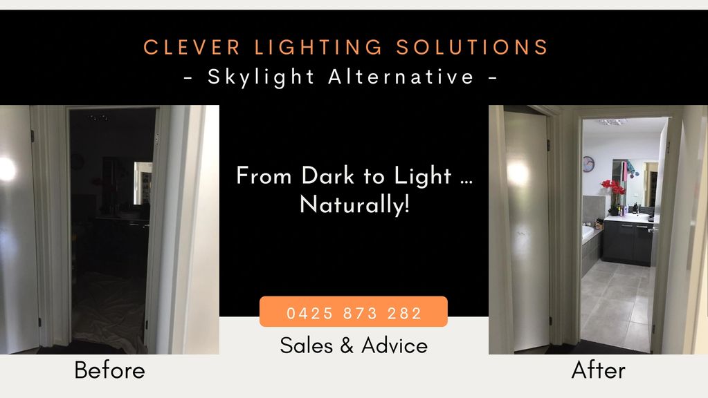 Bathroom. Ilume skylight for natural light.
