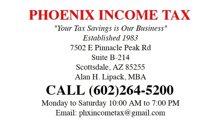 PHOENIX INCOME TAX