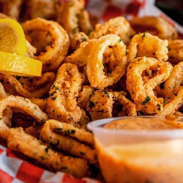 Hand Breaded fried calamari served with remoulade sauce