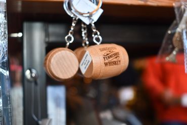 Tennessee Whiskey Barrel Keychains