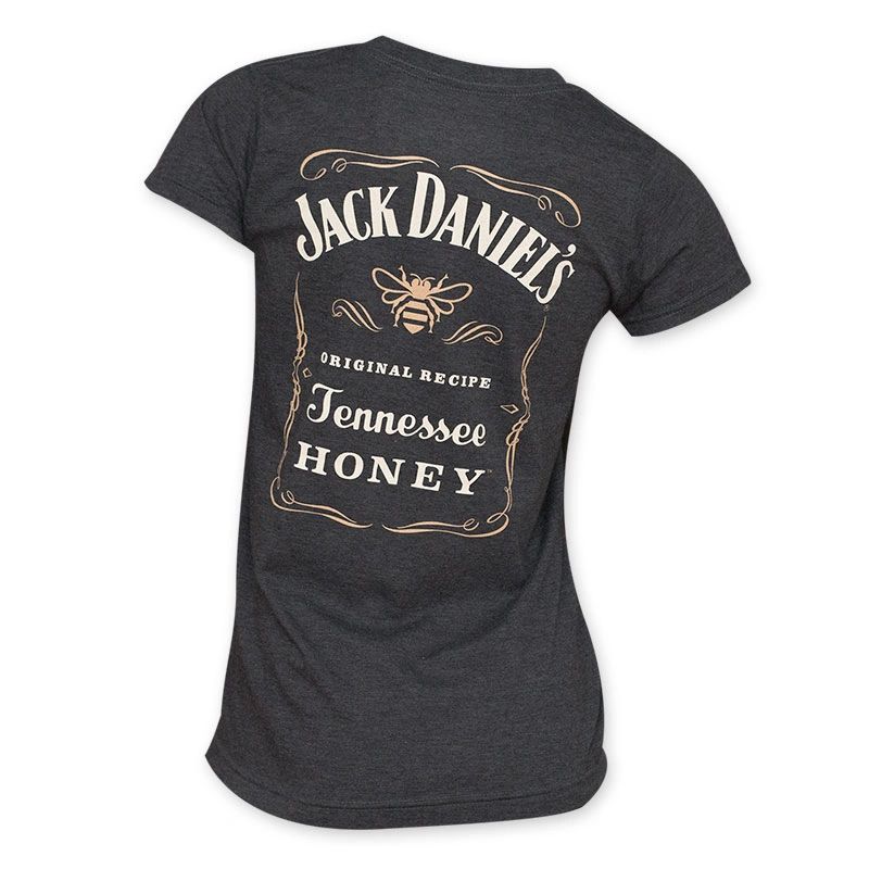 Jack Daniel's Women's Black Tennessee Honey Tee Shirt