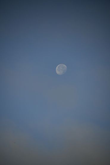 Cloudy Moon