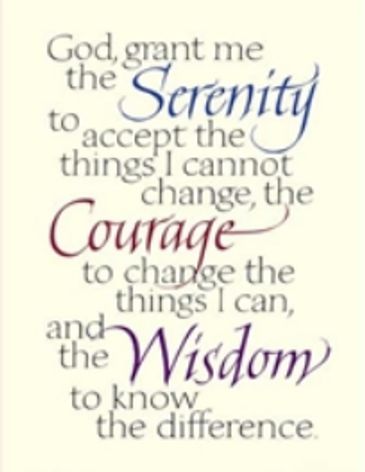 Serenity Prayer